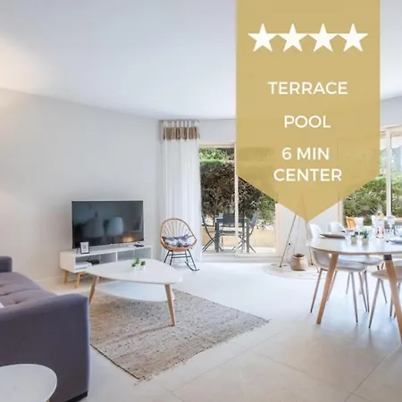 3p Garden-level With Pool * Cannes